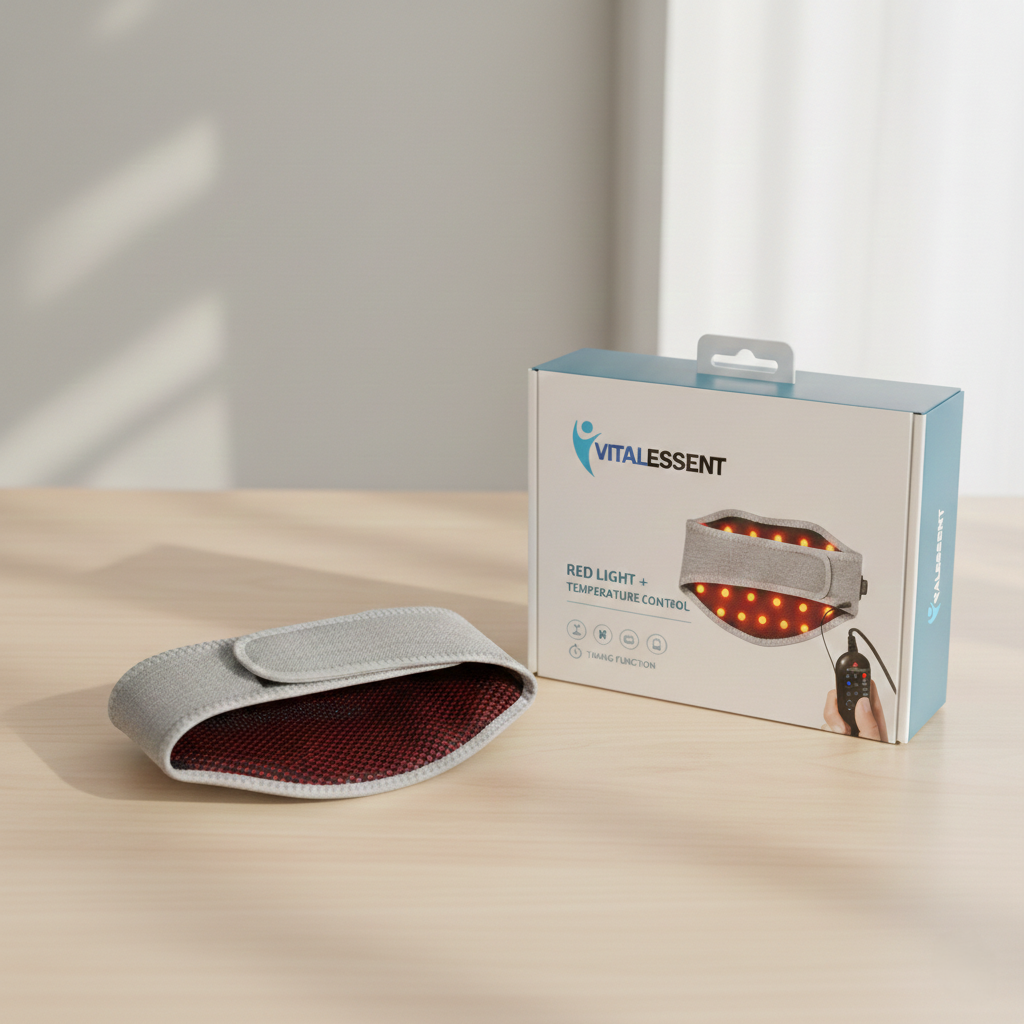 Vitalessent - Cervical Relief Massager | Light Therapy & Temeperature control